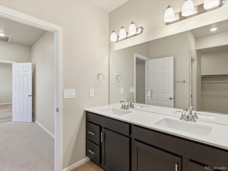 Furnished interior view inside a new home in , Commerce City (Image 10).