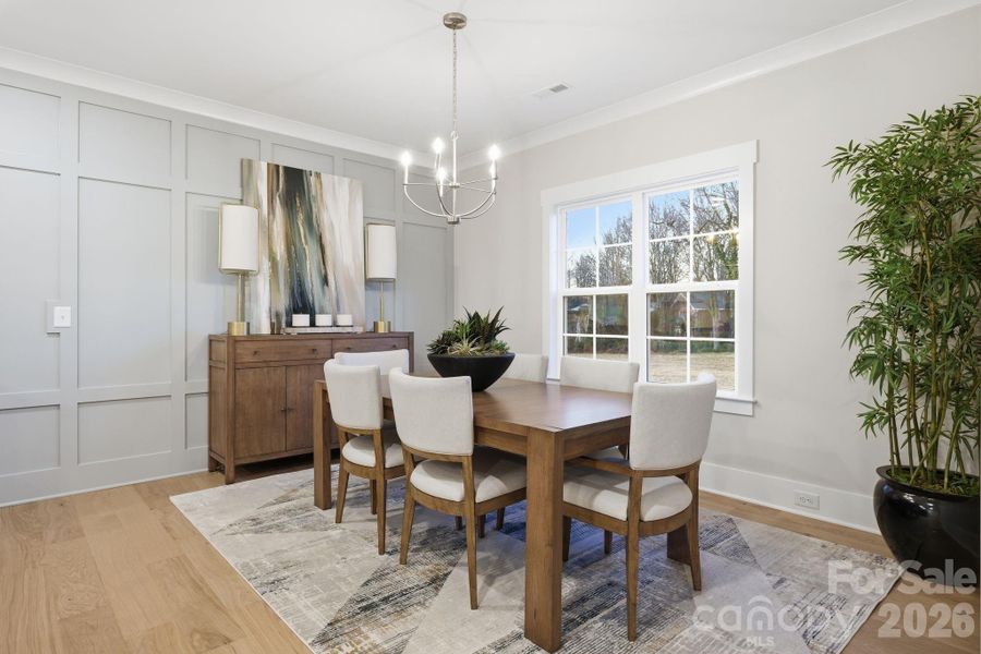 Furnished interior view inside a new home in , Lexington (Image 8).