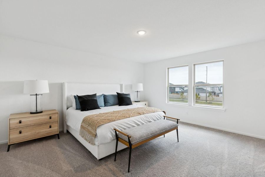 Furnished interior view inside a new home in River Ranch, Dayton (Image 9).