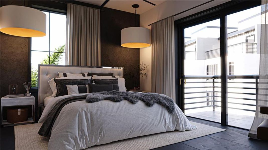 Furnished interior view inside a new home in , Ormond Beach (Image 6).