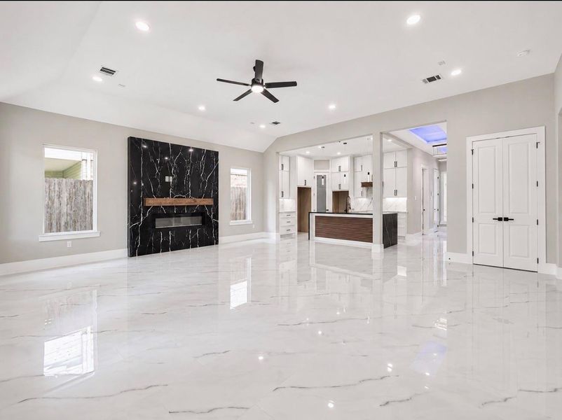 Spacious, unfurnished interior of a new home in , Houston (Image 18). Spacious, unfurnished interior of a new home in , Houston (Image 18).