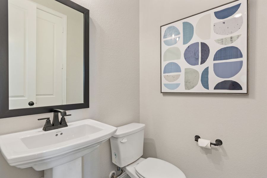Plan 1687 Powder Room Representative Photo Plan 1687 Powder Room Representative Photo