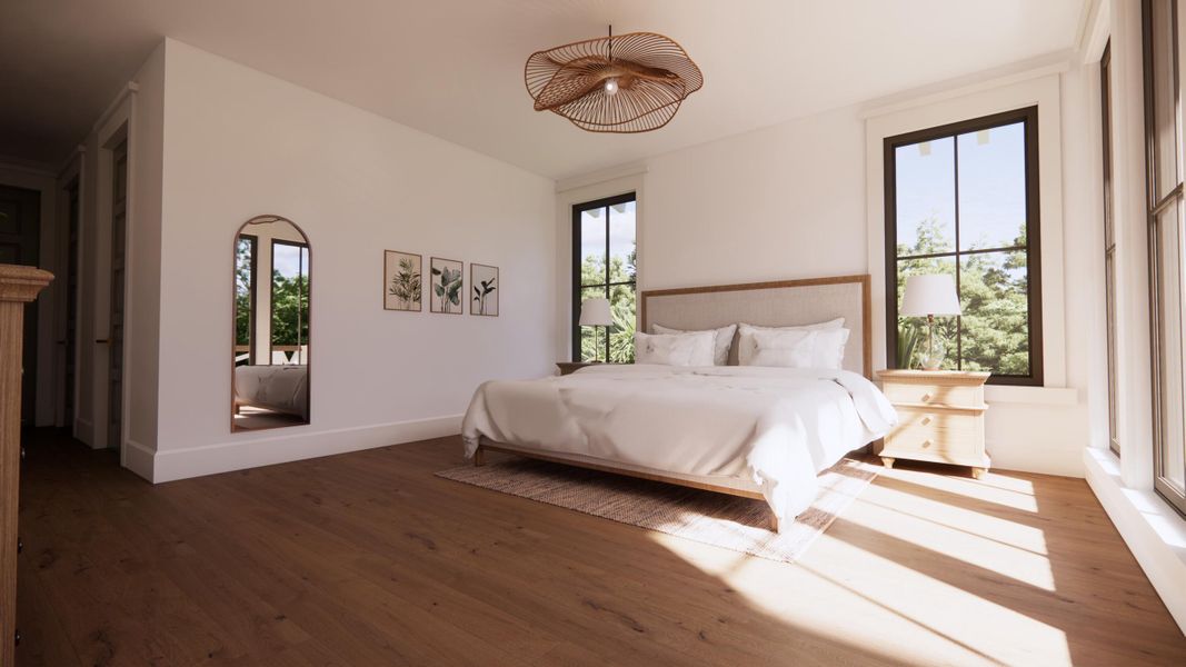 Furnished interior view inside a new home in , Isle Of Palms (Image 14).