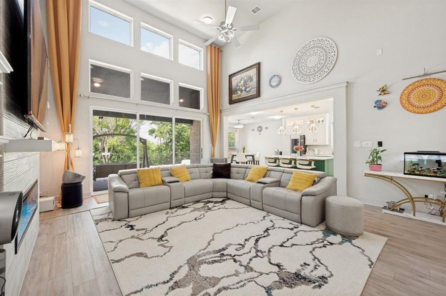 Furnished interior view inside a new home in , Little Elm (Image 9).