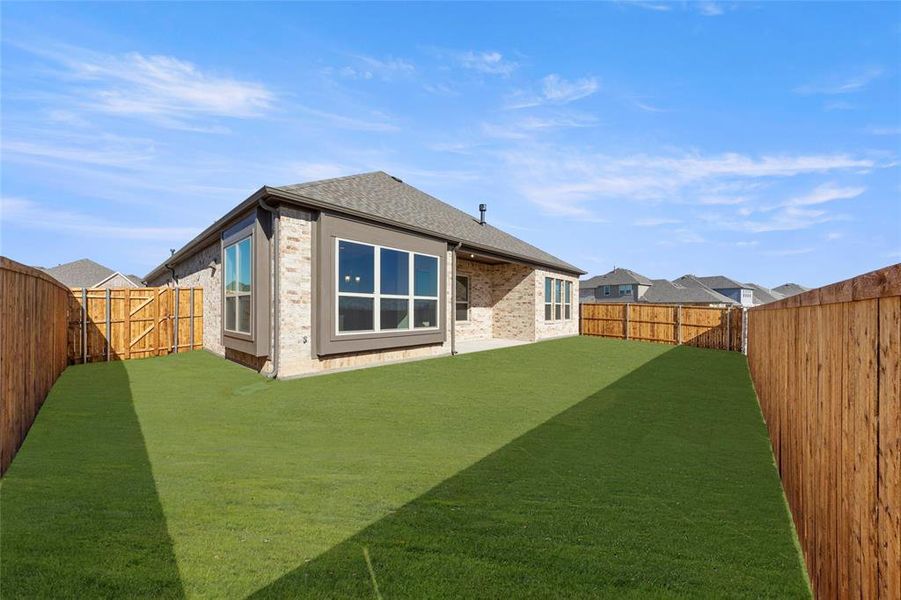 Exterior details and patio area of a home in Anna Town Square – Ph 8, Anna (Image 4).