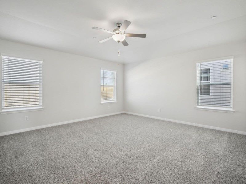 Photo is not of the actual home, but is an inspirational photo of builder’s model home and may depict options, furnishings, and/or decorator features that are not included