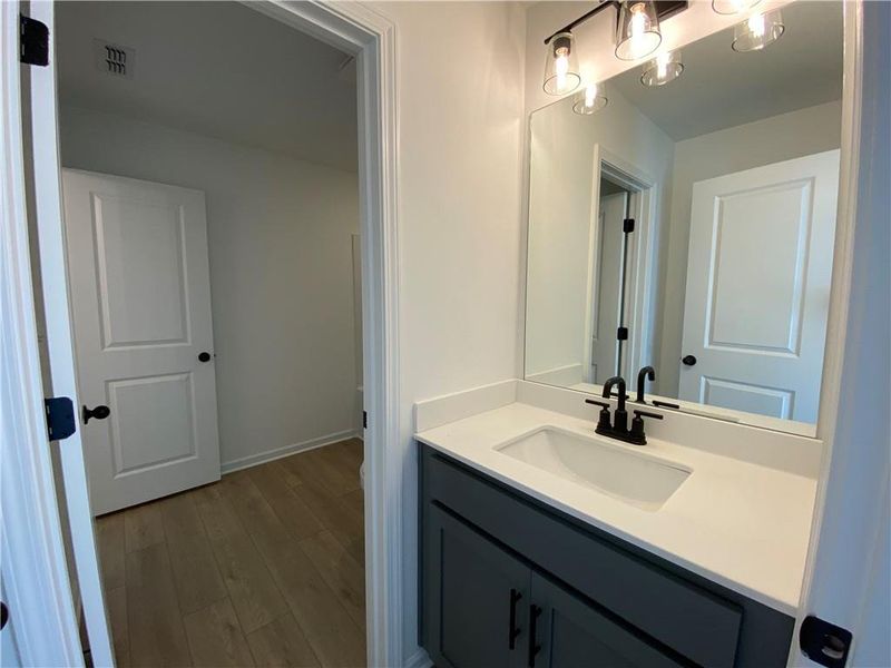 Furnished interior view inside a new home in Creekside, Dawsonville (Image 8).
