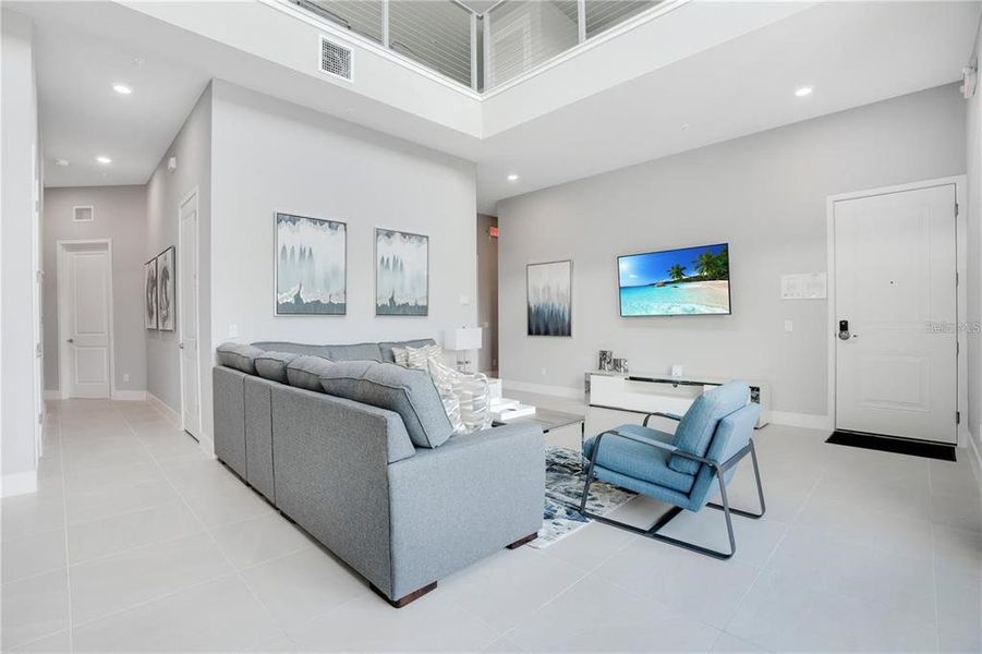 Furnished interior view inside a new home in , Reunion (Image 7). Furnished interior view inside a new home in , Reunion (Image 7).