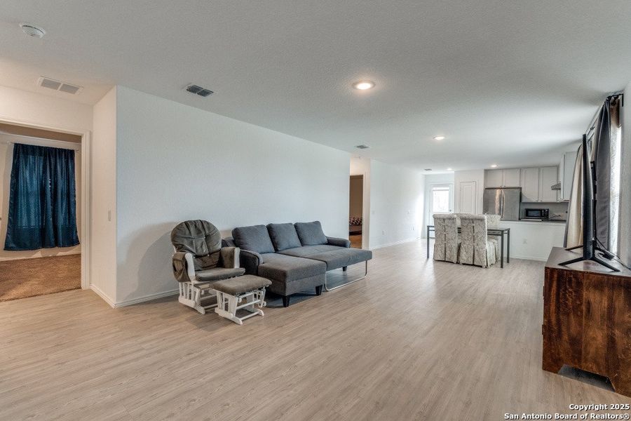 Furnished interior view inside a new home in Mission del Lago: Cottage Collection, San Antonio (Image 9).