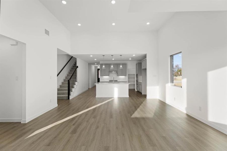 Open Kitchen-Living-Dining