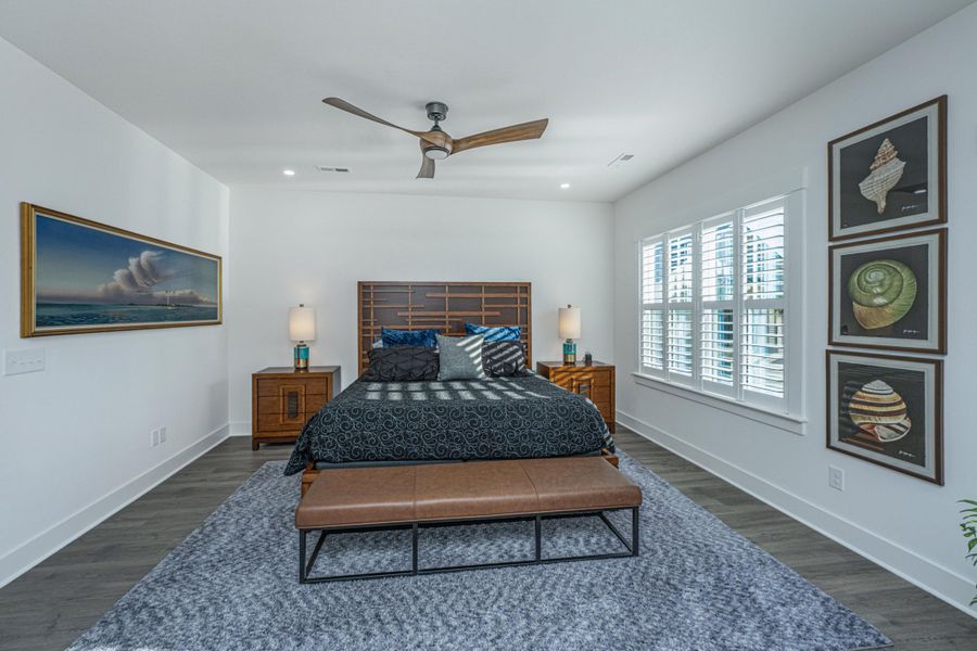 Furnished interior view inside a new home in Hayes Park, Johns Island (Image 40).