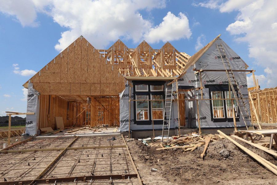 One story home with 4 bedrooms, 3.5 baths, and 3 car tandem garage.