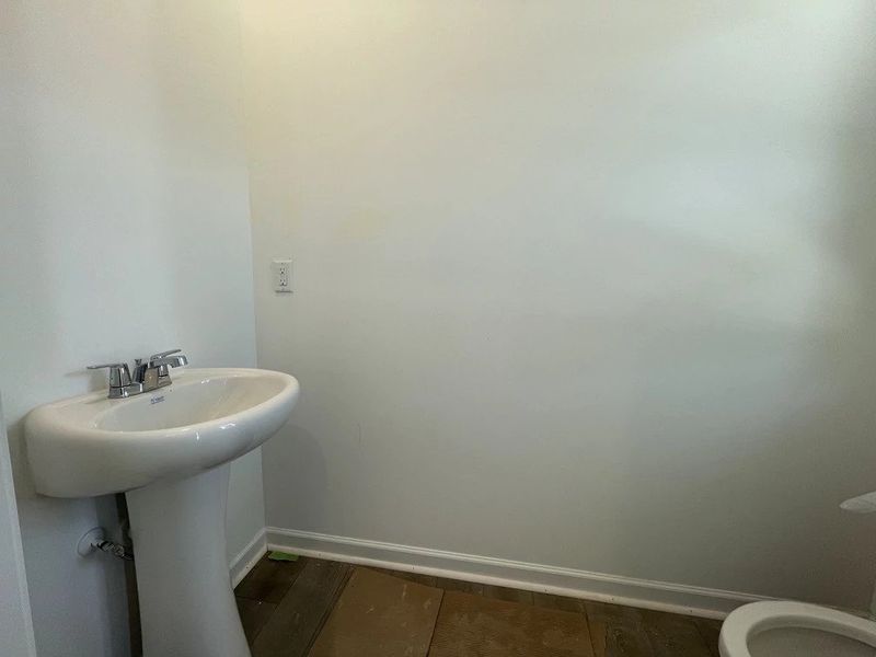 1/2 Bath featuring the AW Collection® Minimalist - Bold accents in a crisp, compact space. 1/2 Bath featuring the AW Collection® Minimalist - Bold accents in a crisp, compact space.