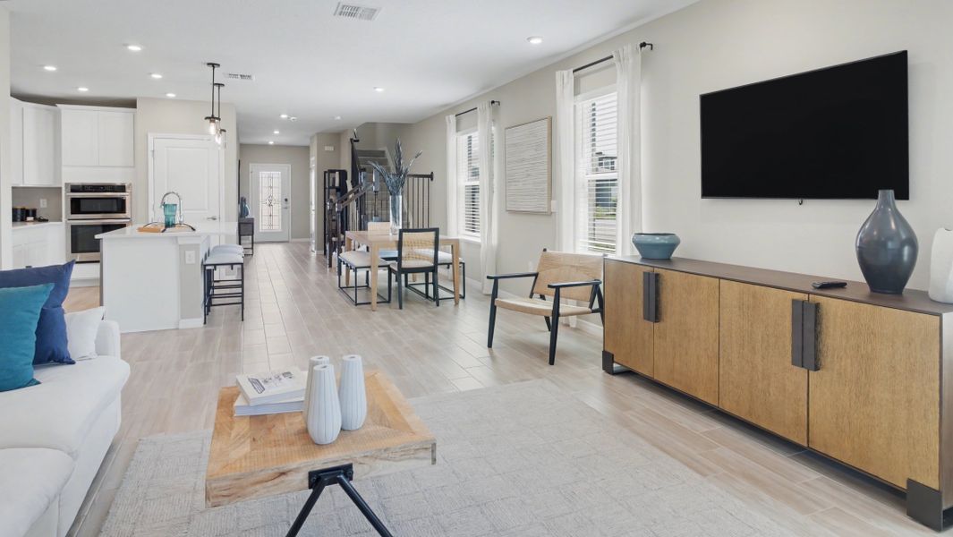 Representative furnished interior of a home built from the Lexington by Maronda Homes in Malabar Springs, Palm Bay (Image 13).