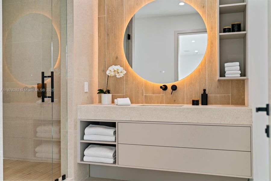 Furnished interior view inside a new home in , Wilton Manors (Image 24).