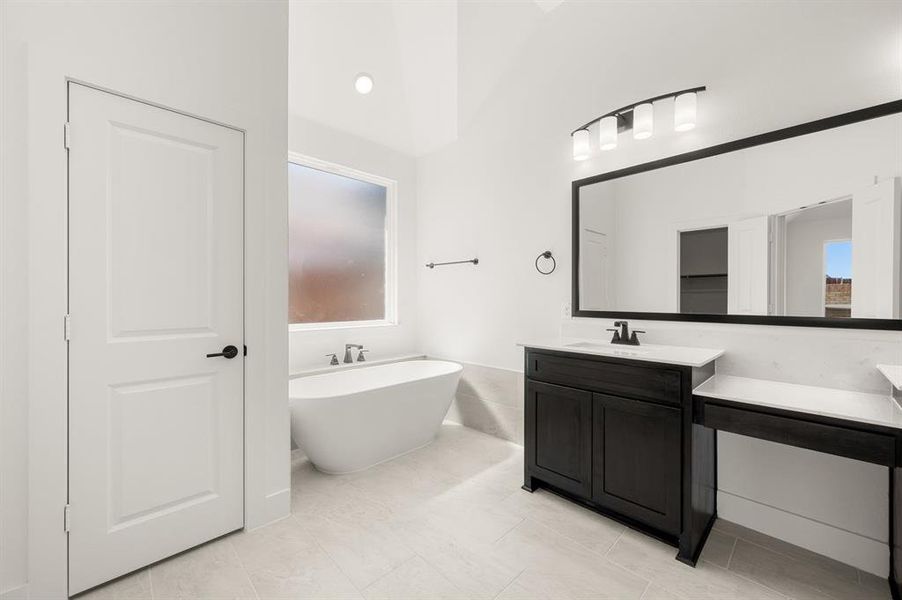 Furnished interior view inside a new home in Shady Valley Estates, Midlothian (Image 11).