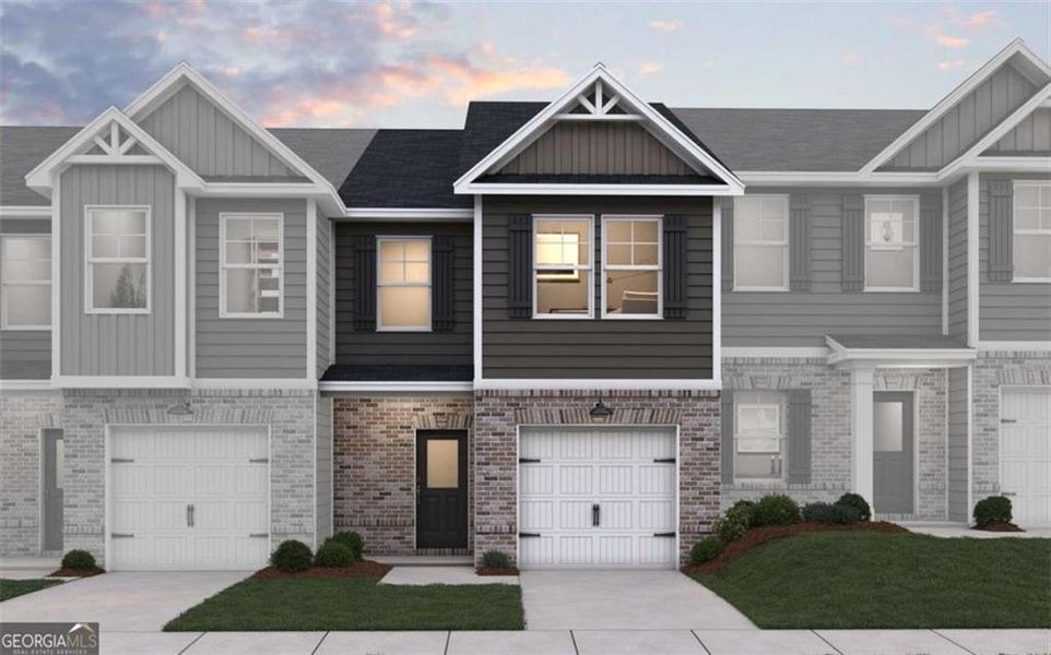 Front exterior of a new home in Carolina, Palmetto, GA, highlighting curb appeal (Image 12). Front exterior of a new home in Carolina, Palmetto, GA, highlighting curb appeal (Image 12).