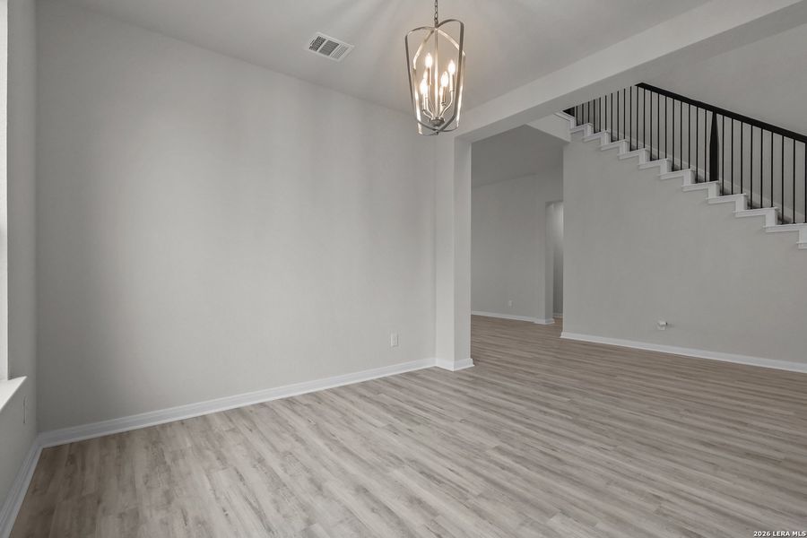 Spacious, unfurnished interior of a new home in Foxbrook, Cibolo (Image 23). Spacious, unfurnished interior of a new home in Foxbrook, Cibolo (Image 23).