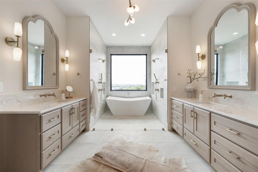 Furnished interior view inside a new home in , Austin (Image 24). Furnished interior view inside a new home in , Austin (Image 24).