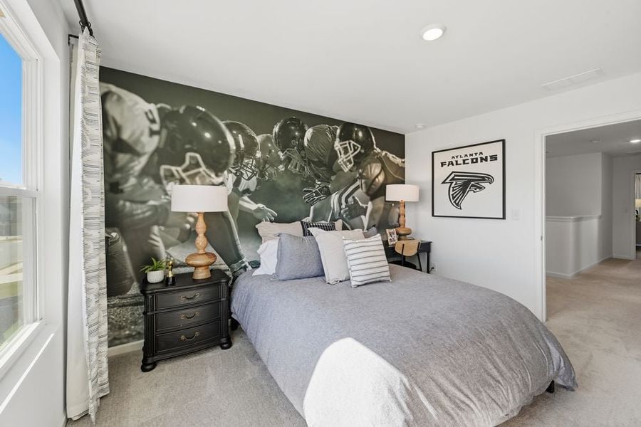 Representative furnished interior of a home built from the Wakehurst by Taylor Morrison in Falls Creek, Flowery Branch (Image 30).