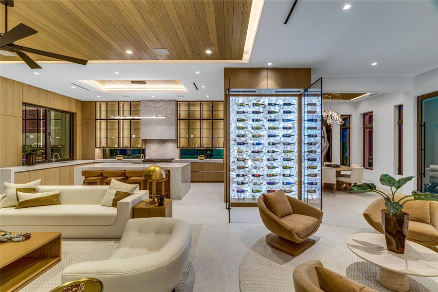 Furnished interior view inside a new home in , Ocean Ridge (Image 70).