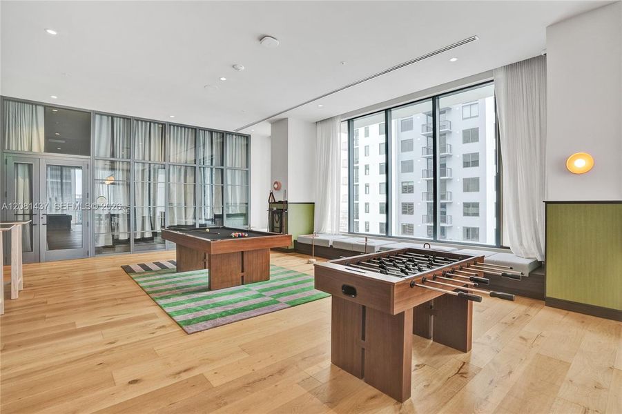 Furnished interior view inside a new home in , Miami (Image 10).