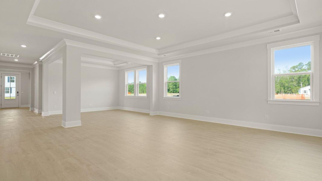 Spacious, unfurnished interior of a new home in Berkeley Bay, Ridgeville (Image 40).