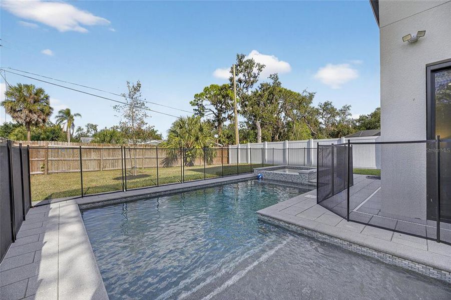 Exterior details and patio area of a home in , Sarasota (Image 32).
