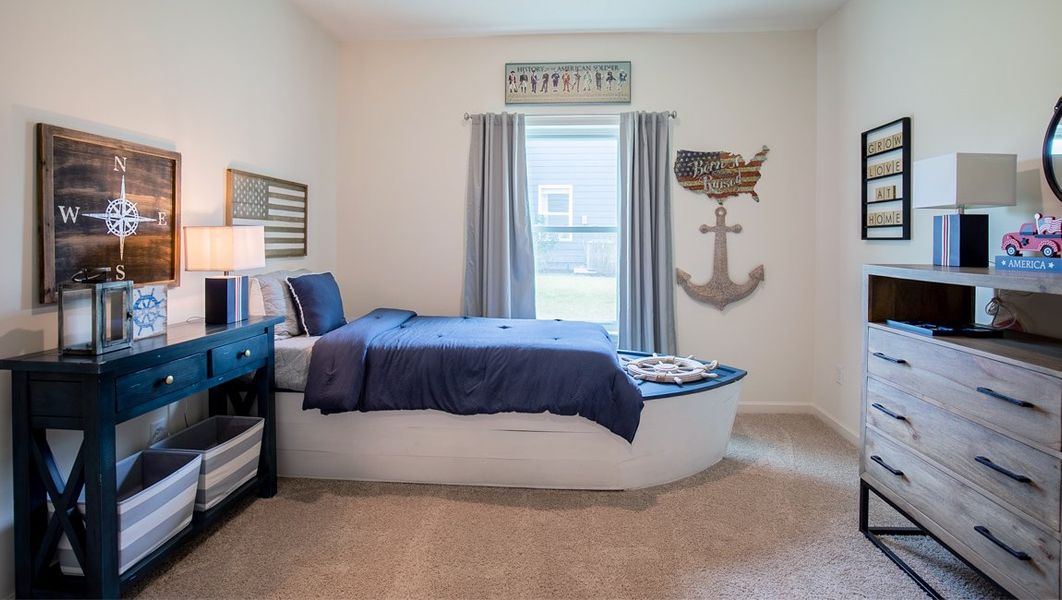 Representative furnished interior of a home built from the Cali by D.R. Horton in Huntington Estates, Millington (Image 21).