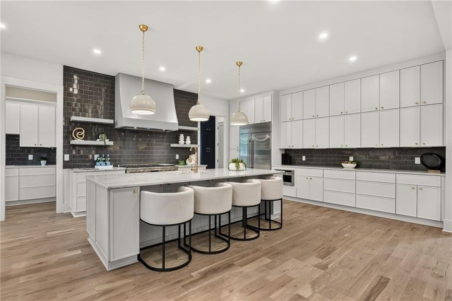 Furnished interior view inside a new home in , Atlanta (Image 30).