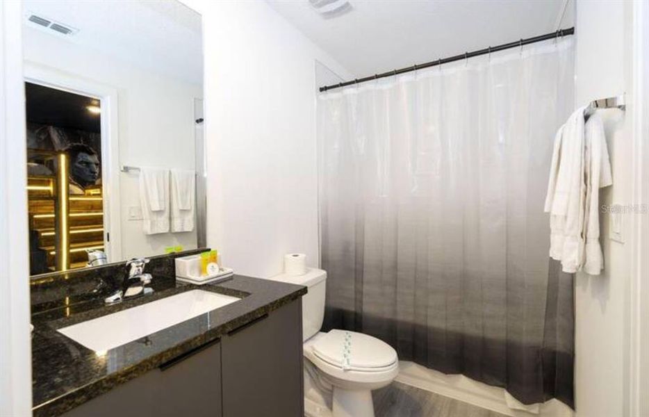 Furnished interior view inside a new home in , Kissimmee (Image 8).