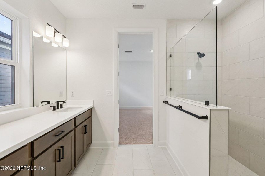 Furnished interior view inside a new home in Brookside at Shearwater, St. Augustine (Image 16).