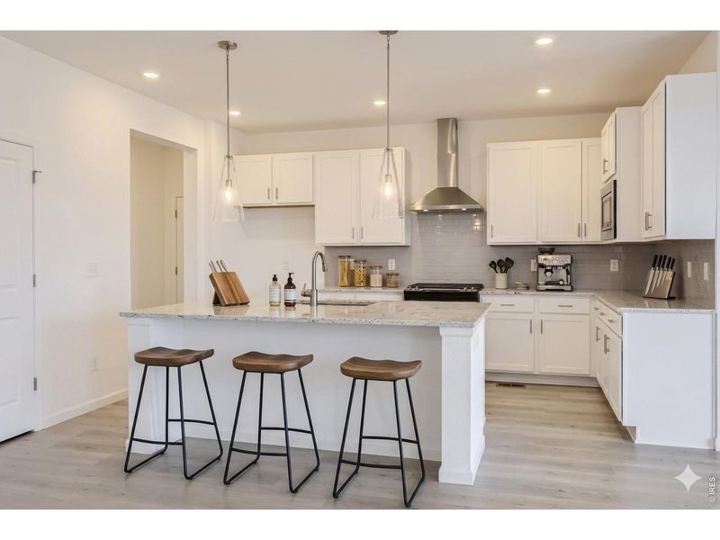 Furnished interior view inside a new home in Country Club Reserve, Fort Collins (Image 11).