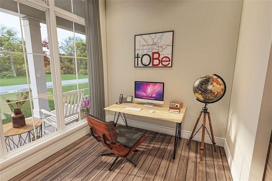 Furnished interior view inside a new home in , Maysville (Image 18).