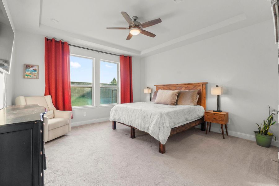 Enjoy the space and tranquility of the Master Suite!