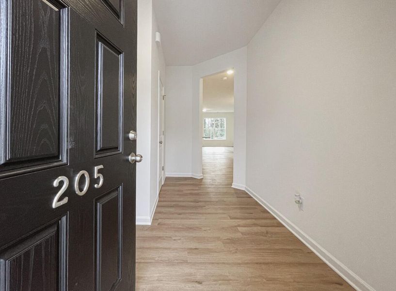 Spacious, unfurnished interior of a new home in East Main Townes, Spartanburg (Image 12).