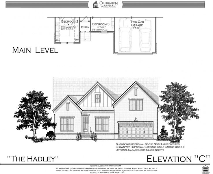 Representative rendering of the exterior for the Hadley by Celebration Homes (Image 23).