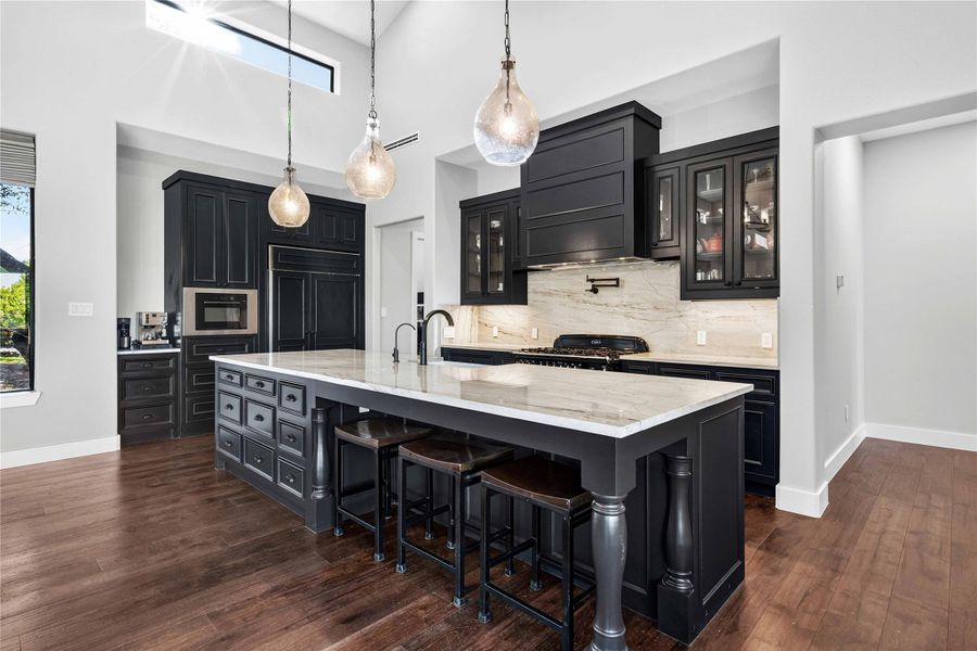 Furnished interior view inside a new home in , Marble Falls (Image 6).