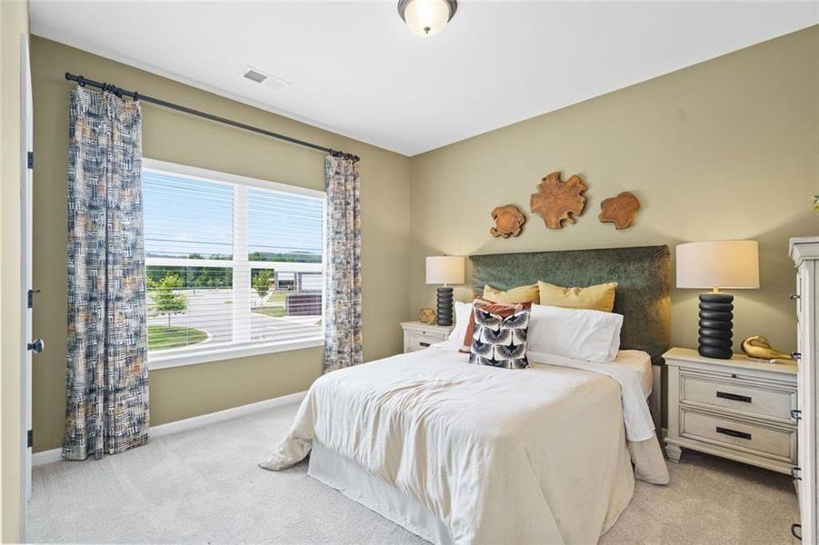 Furnished interior view inside a new home in Glen at Cave Springs, Douglasville (Image 39).