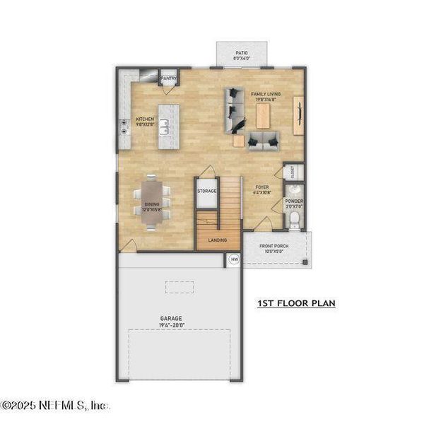 2D floor plan layout of this home in , Jacksonville, FL (Image 3). 2D floor plan layout of this home in , Jacksonville, FL (Image 3).