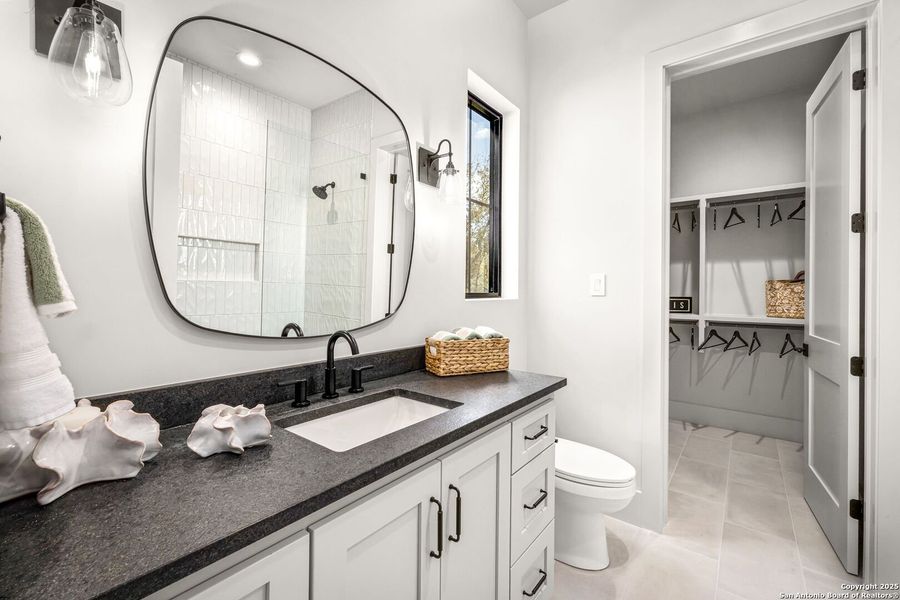 Furnished interior view inside a new home in , New Braunfels (Image 17). Furnished interior view inside a new home in , New Braunfels (Image 17).