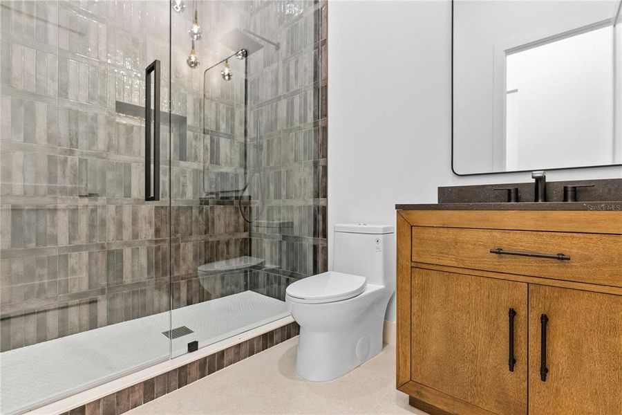 Furnished interior view inside a new home in , Tampa (Image 45).