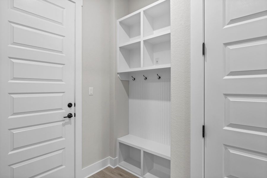 Furnished interior view inside a new home in Lariat, Liberty Hill (Image 18).