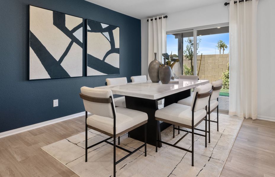 Representative furnished interior of a home built from the Kaufman by Pulte Homes in Strata, Dacono (Image 14).