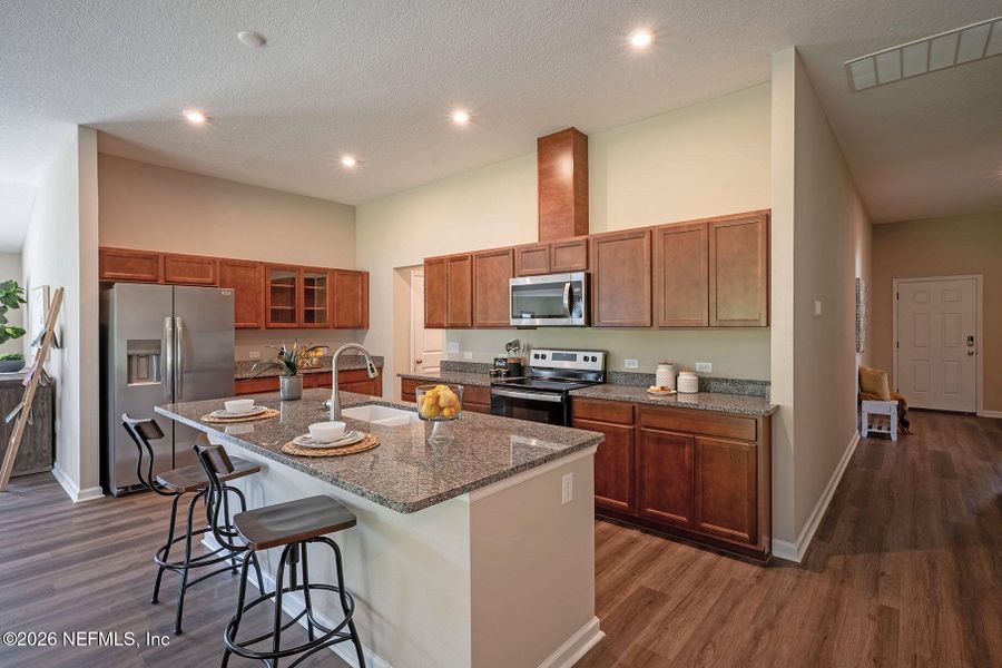 Furnished interior view inside a new home in Edinburgh Village, Jacksonville (Image 13).