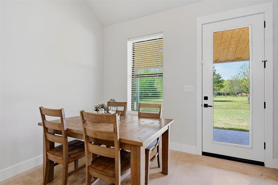 Furnished interior view inside a new home in , Denison (Image 15). Furnished interior view inside a new home in , Denison (Image 15).