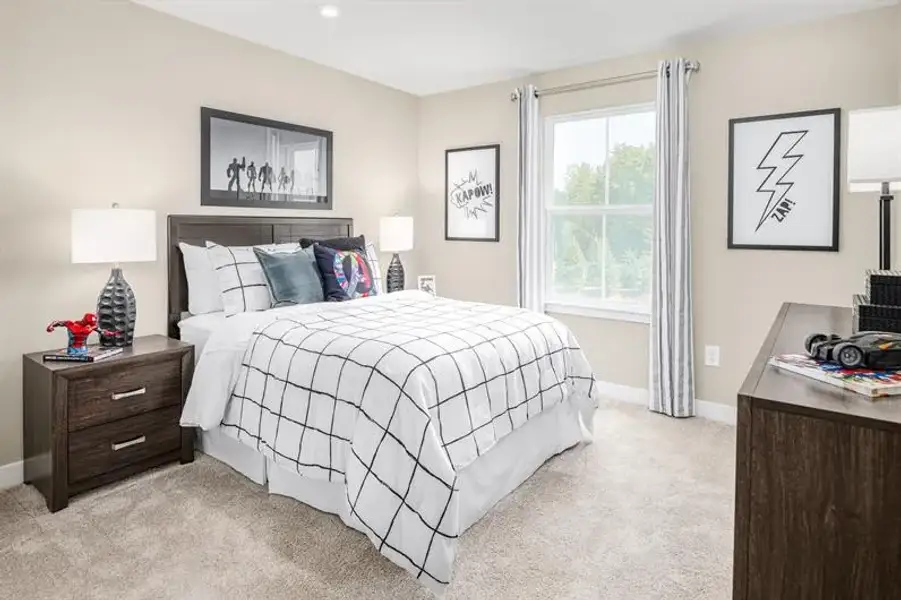 Representative furnished interior of a home built from the Columbia by Ryan Homes in Three Rivers, Murfreesboro (Image 21).