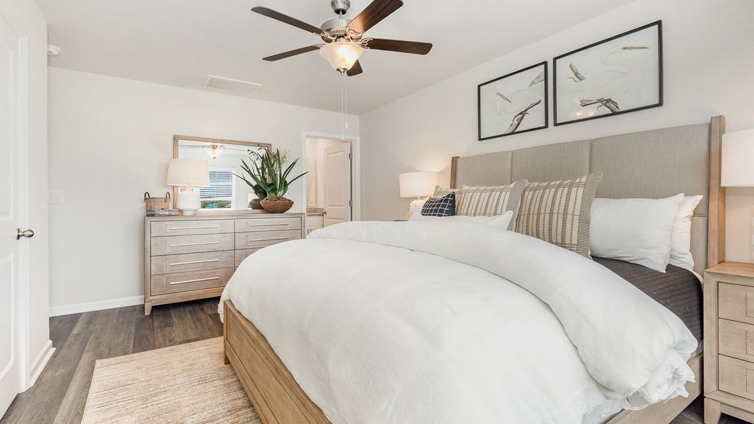 Furnished interior view inside a new home in The Cove at Glenns Bay, Surfside Beach (Image 9).