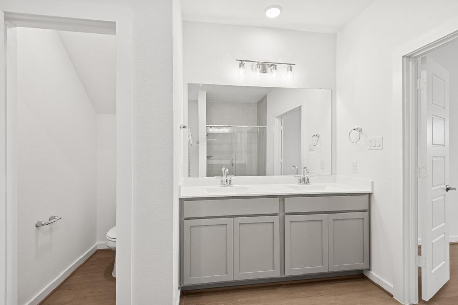 Furnished interior view inside a new home in Summerview, Fulshear (Image 11). Furnished interior view inside a new home in Summerview, Fulshear (Image 11).