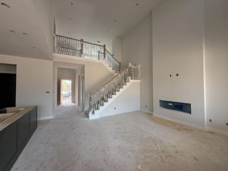 In-progress construction of a new home in Tompkins Reserve, Katy, TX (Image 7).